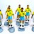 Subbuteo Andrew Table Soccer Brazil 1982 World Cup Team  no bases no box only 12 figures